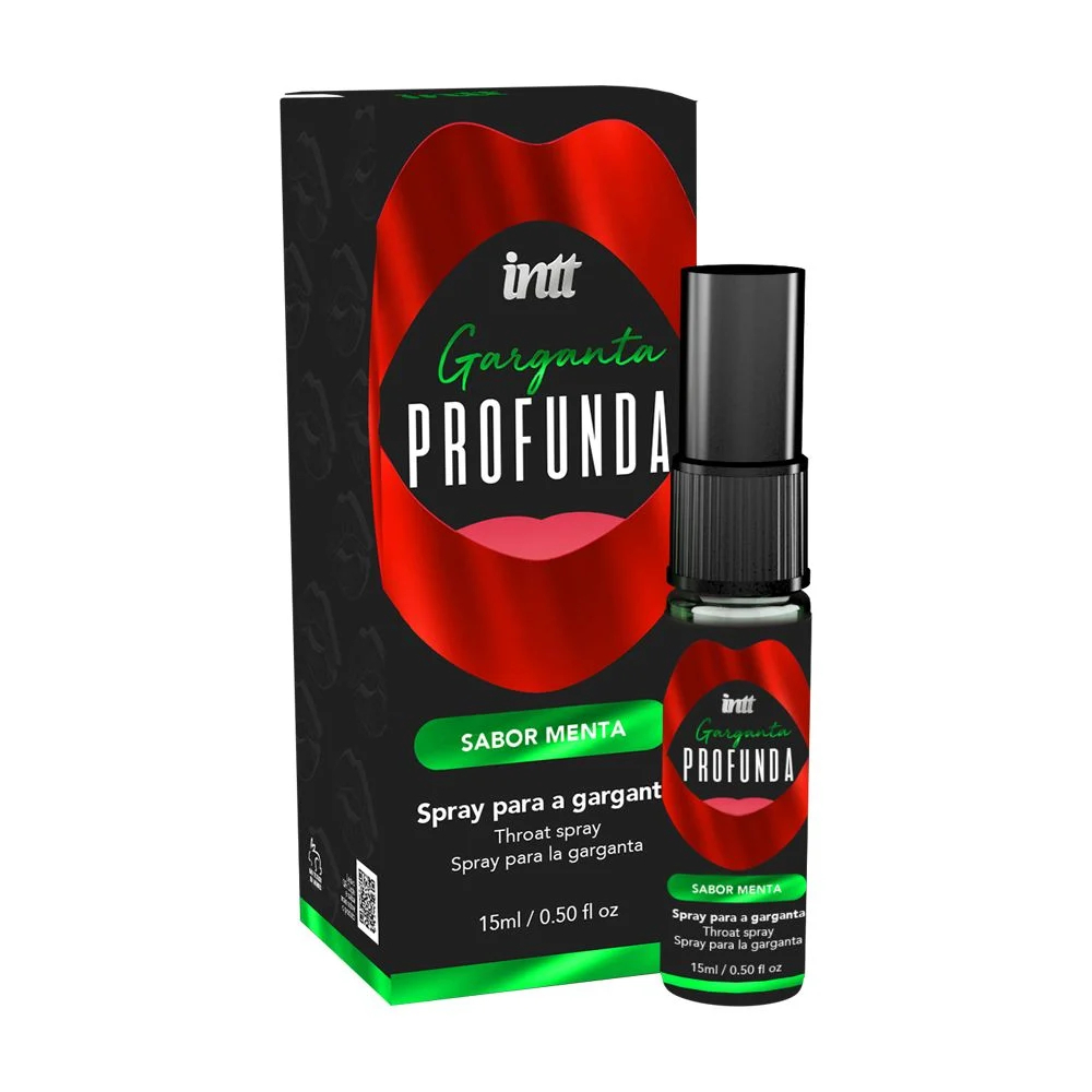 Garganta Profunda Intt Menta Spray Anestesia Oral Shopee Brasil