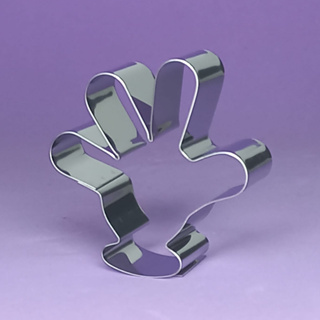 Cortador Inox Mão Mickey 2 Tamanho 6,5 Cm