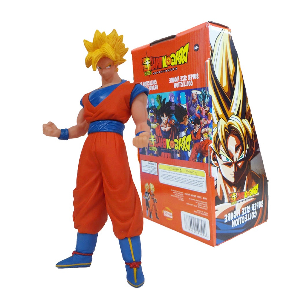 Boneco Goku Super Saiyajin Articulado 28 cm Dragon Ball Z Lançamento Promoção Envio Imediato