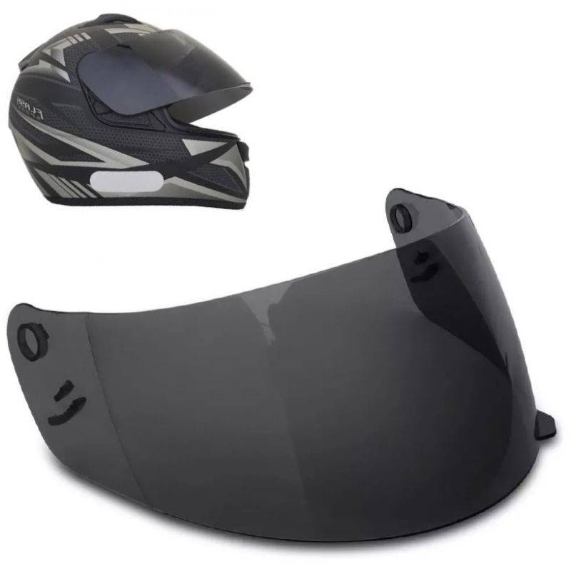 Viseira Fumê capacete EBF New Spark - E0X eox e17