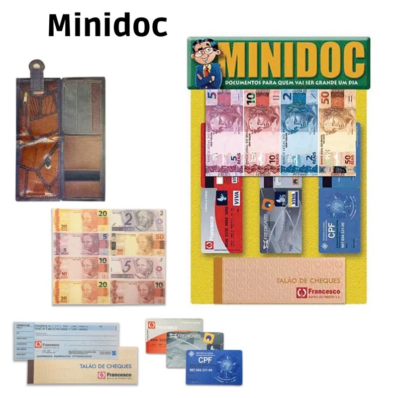 Jogo Minidoc Com Carteira Dinheirinho E Acessorios 15 Peças Shopee Brasil 4879