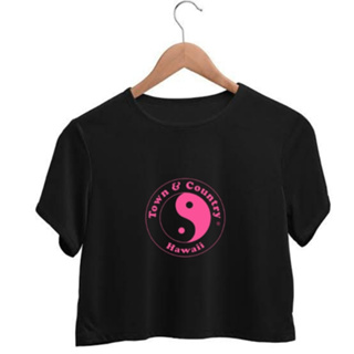Cropped Feminino Tony Country Yin Yang Blusa 100% Algodão