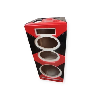 Caixa Bob residêncial 6x9 Falante de 10" ou 12" moldurada 3D