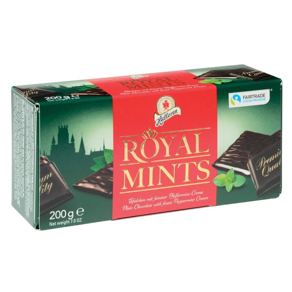 Chocolate Dark Royal Thins Mints Salted Caramel 200g Importado Alemanha ...