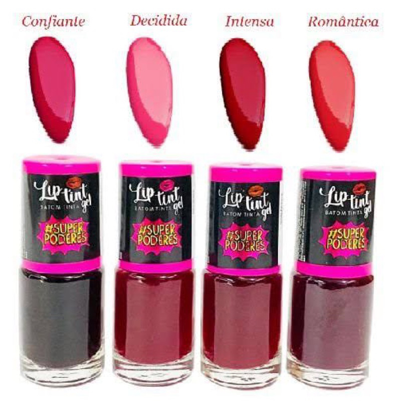 Lip Tint Gel Super Poderes Shopee Brasil