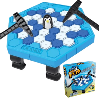 Jogo Pinguim Quebra Gelo Numa Fria Tamanho Grande Jogos De Mesa Brinquedo Infantil Criança em Oferta na Shopee