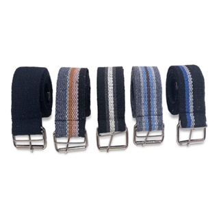 kit 5 cinto masculino lona fivela pino largo promocao oferta barato