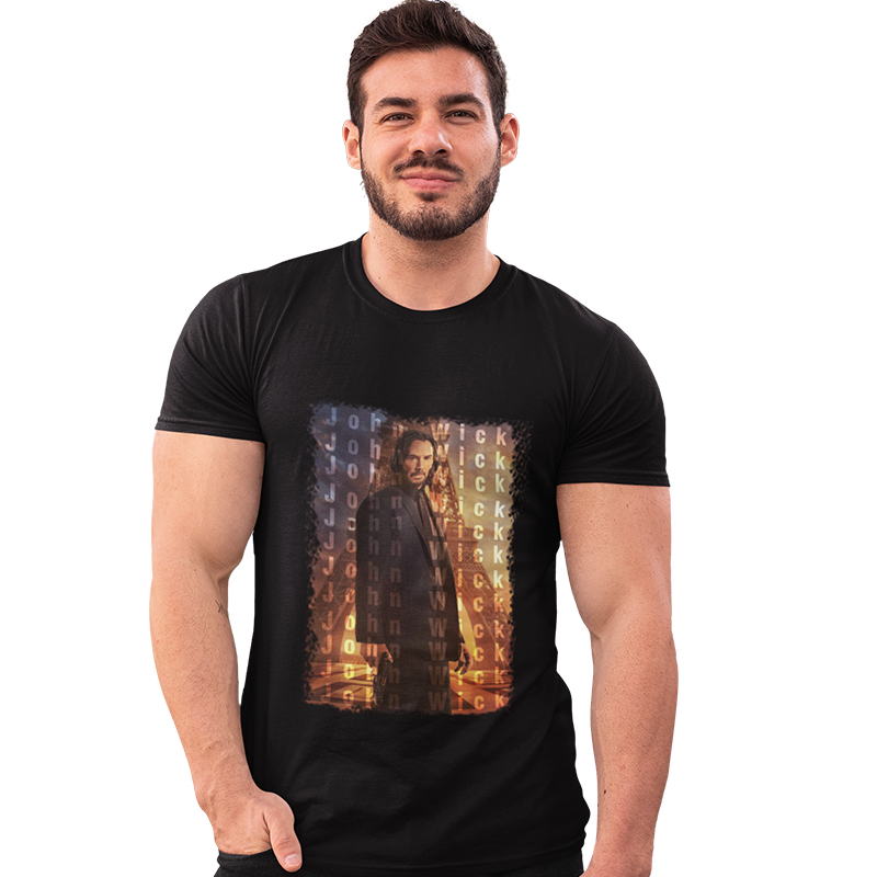 Camiseta John Wick Keanu Reeves Filme Matrix Shopee Brasil