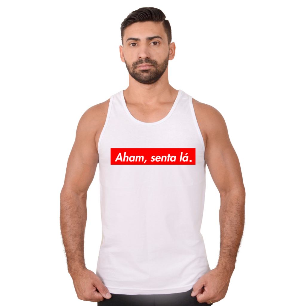 Regata Masculina Personalizada - Academia Treino Fitness | Design Próprio