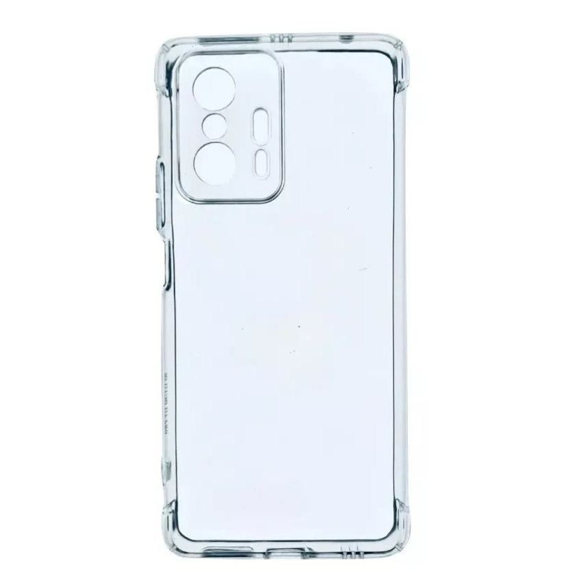 Custodia Glitter Per Xiaomi 11T / 11T Pro – TPU Trasparente Con Cornice Placcata E Adesivi - 4