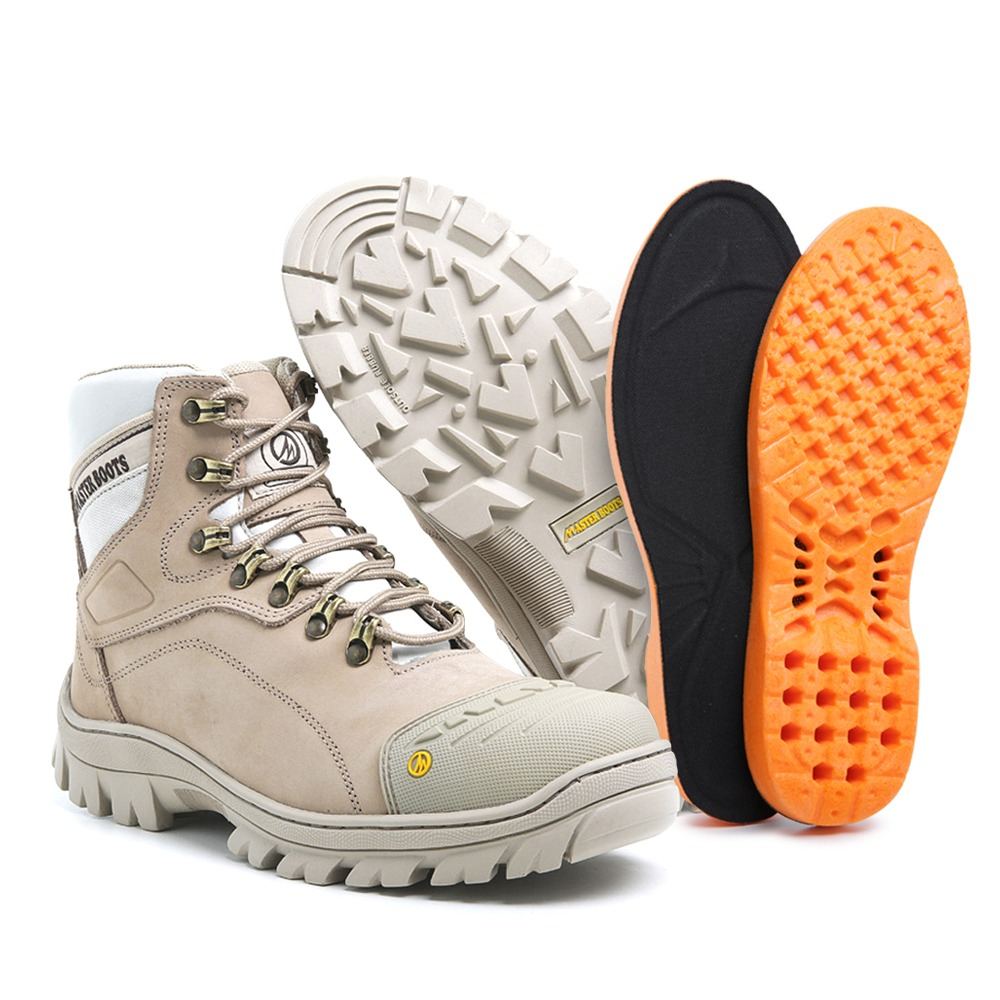 bota 9820 Master Boots couro legitimo solado de borracha | Shopee Brasil