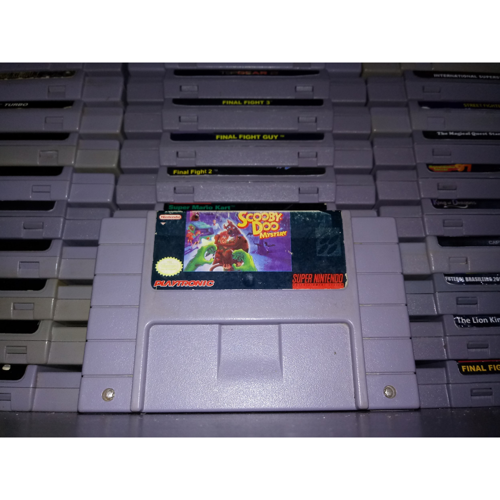 Cartucho - Fita Scooby Doo Mystery Original Super Nintendo Snes