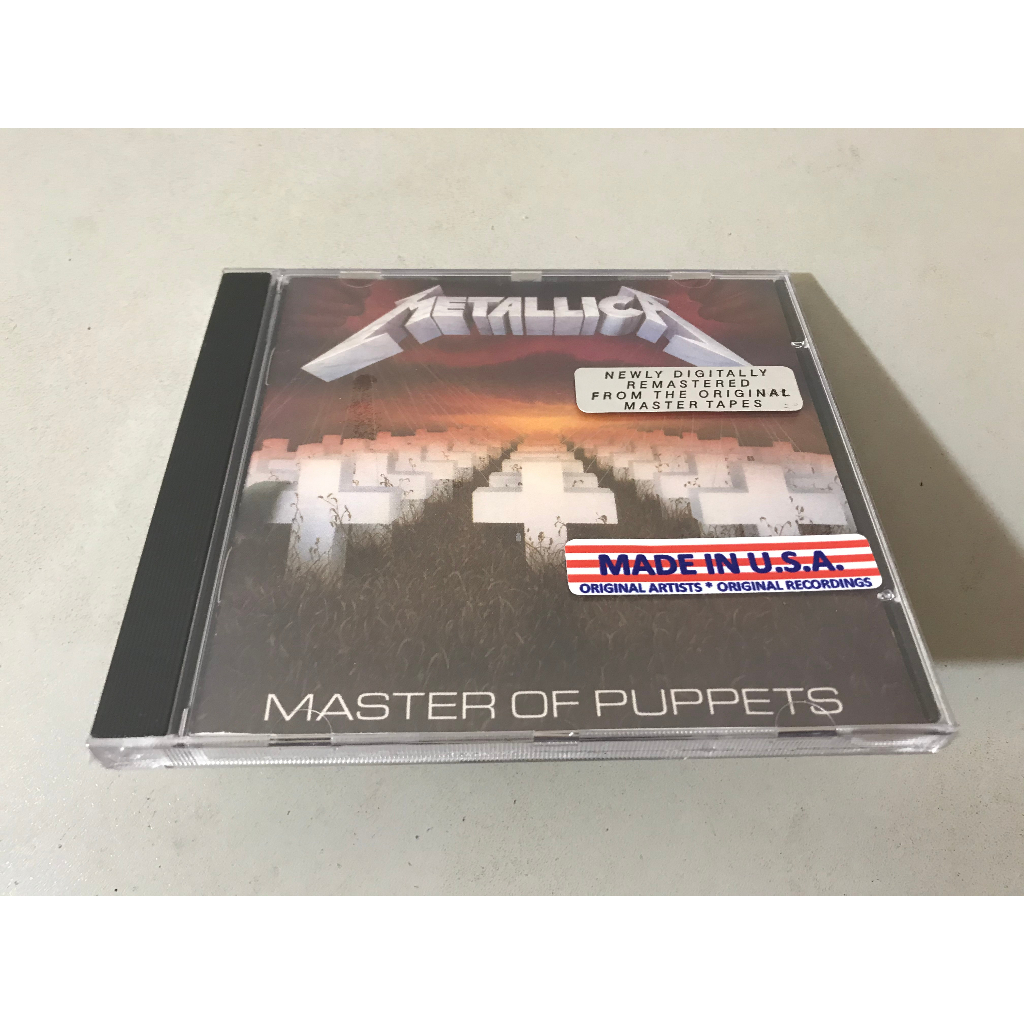 Metallica Master Of Puppets CD Importado U.s.a. Lacrado (remast) C
