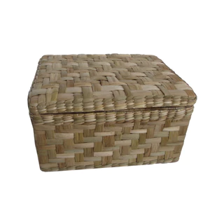 Caixa Organizadora em Taboa Natural 35x25x15