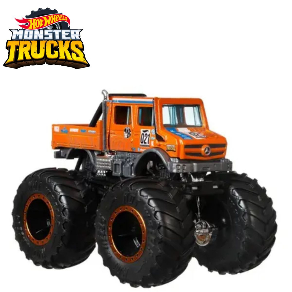 Carrinho Hot Wheels Monster Trucks Mercedes-Benz Unimog 1:64