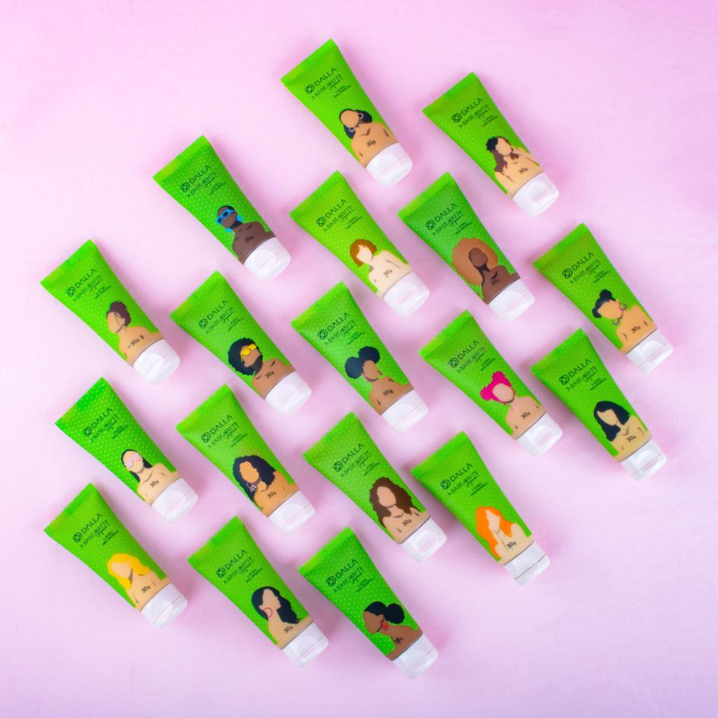 Base Líquida Matte Vegana Dalla 30g