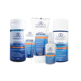 Kit Skin Care Antiacne 5 Itens PhálleBeauty