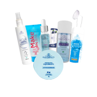 Kit Skin Care Ácido Hialurônico 7 Itens PhálleBeauty
