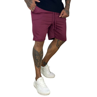 Bermudas Moletom Masculino Short Academia