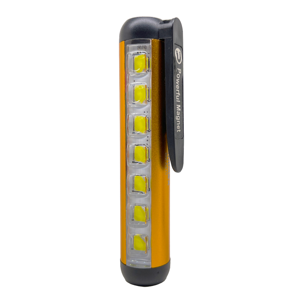 Mini Lanterna 2x1 Com Imã Recarregável LED Multifuncional - A310