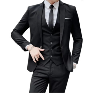 Terno Slim Masculino - Kit completo Com Colete - Envio imediato