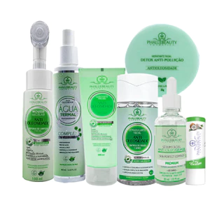 Kit Antioleosidade 7 Itens PhálleBeauty