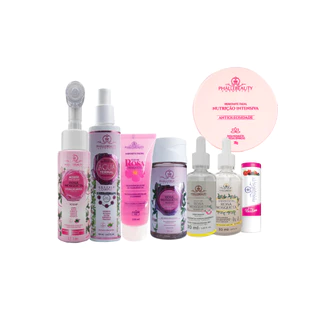 Kit Facial Rosa Mosqueta 8 Itens PhálleBeauty