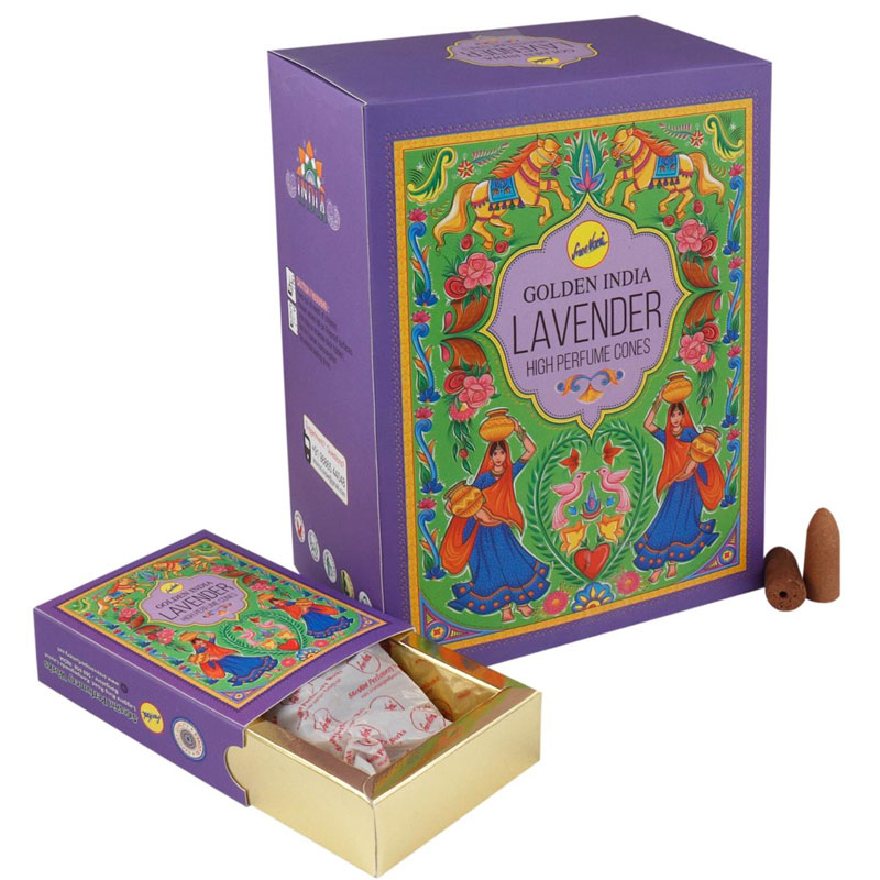 Caixa de Incenso Darshan Nag Champa Lavanda - Tabacaria Da Mata