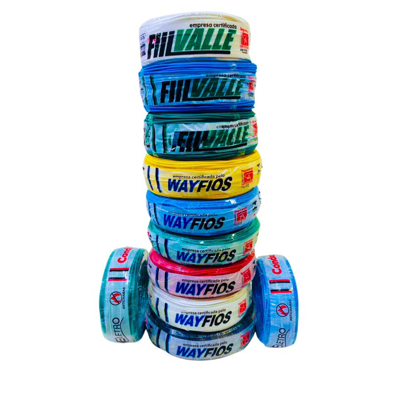 Fio Eletrico Flexivel 10mm Rolo Com 100 Metros