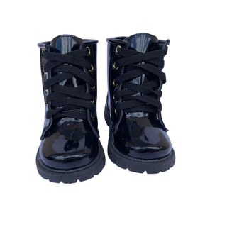 Coturno bota tratora feminina bebê super estilosa mini blogueirinha leve e confortável baby menina