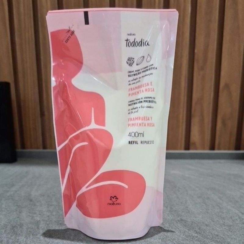 Refil Hidratante Tododia Framboesa E Pimenta Rosa Ml Shopee Brasil