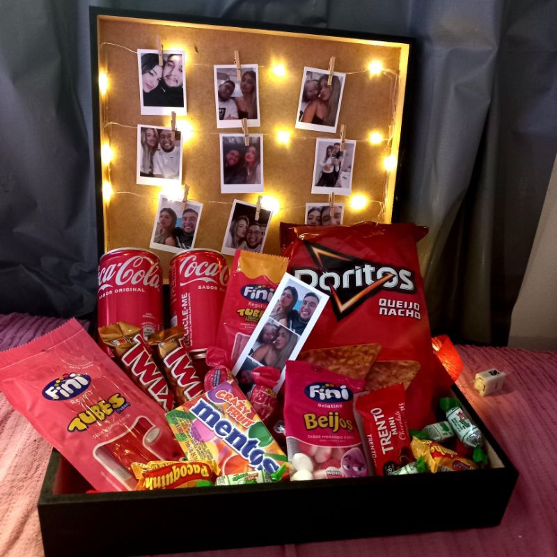 Caixa de presente Led para namorados namorada envio rápido para todas ...
