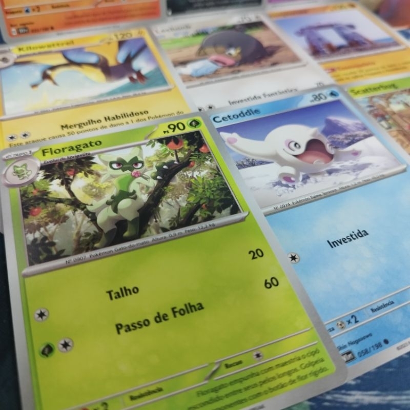 25 Cartas Pokémon 151 ORIGINAIS com 3 BRILHANTES - CARTAS COPAG