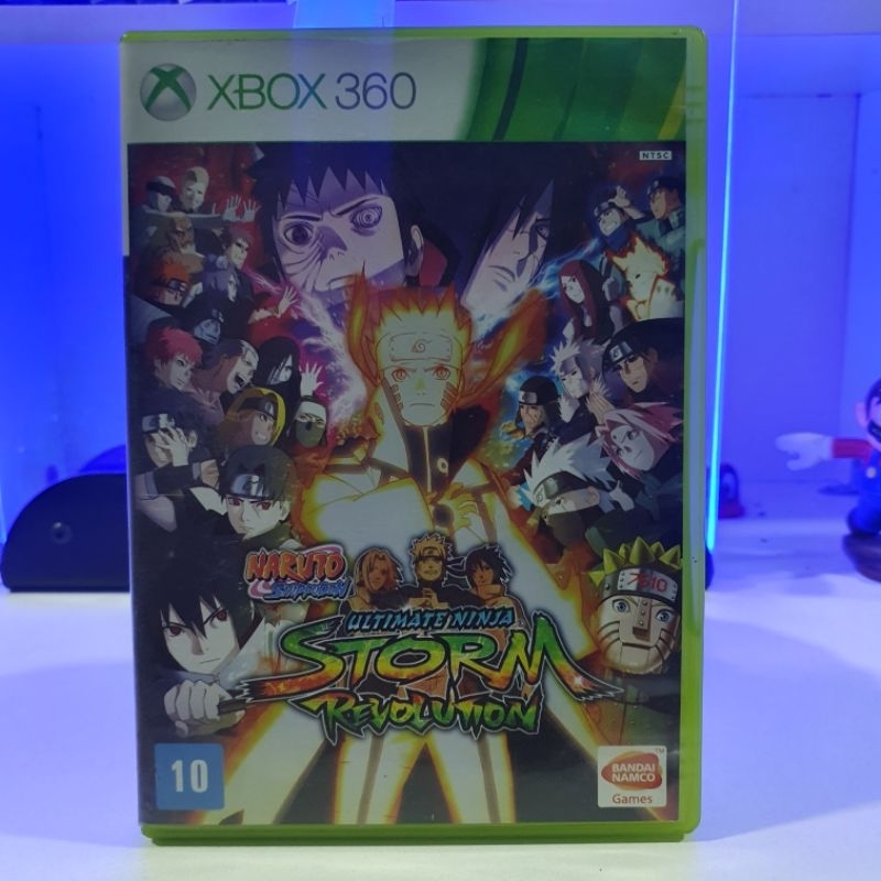 Naruto Storm Revolution - Xbox 360 (ORIGINAL) | Shopee Brasil
