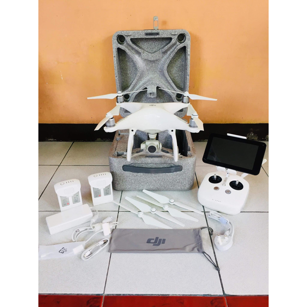 Brand New Dji Phantom 4 Drone Escorrega O Pre O