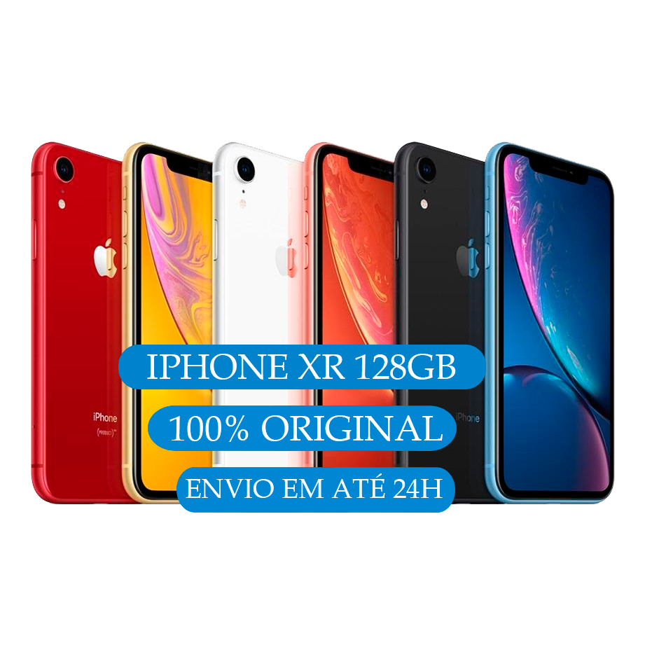 IPhone XR 64Gb e 128Gb Original Com Garantia Envio Imediato