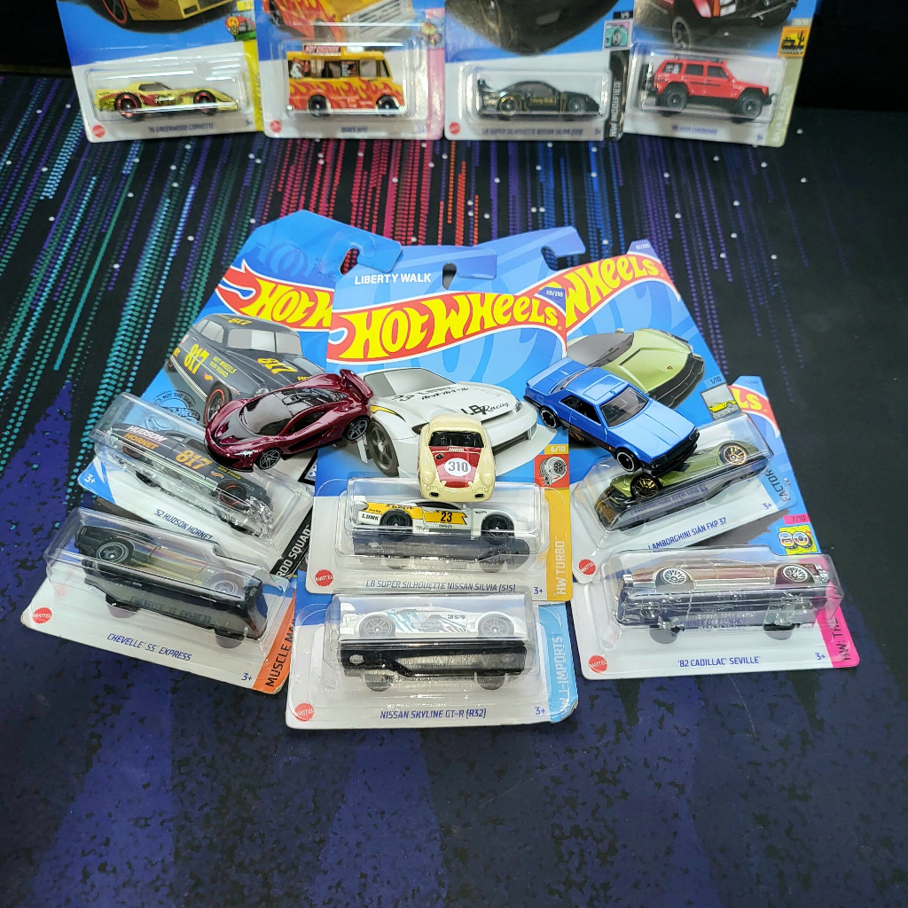 HOT WHEELS miniaturas 1:64 mainline