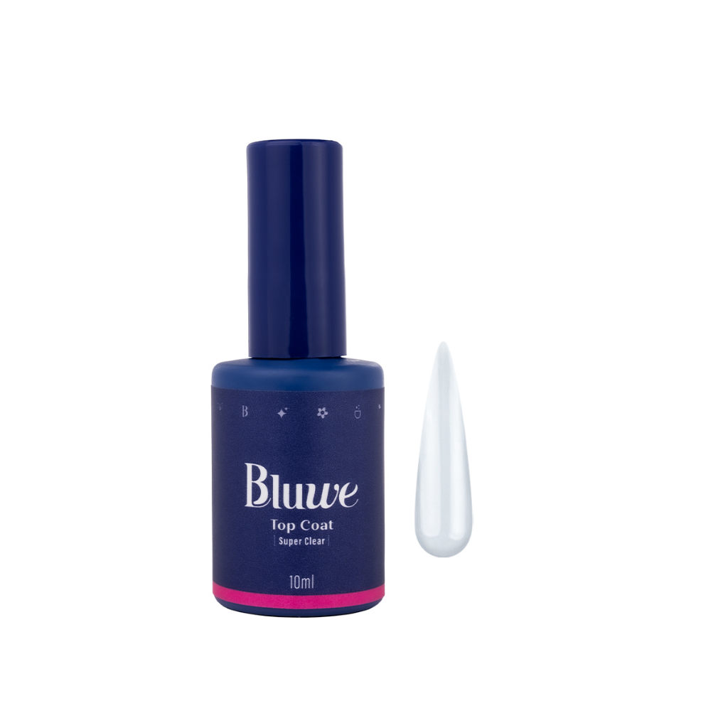 Top Coat Super Clear 10ml Bluwe Shopee Brasil