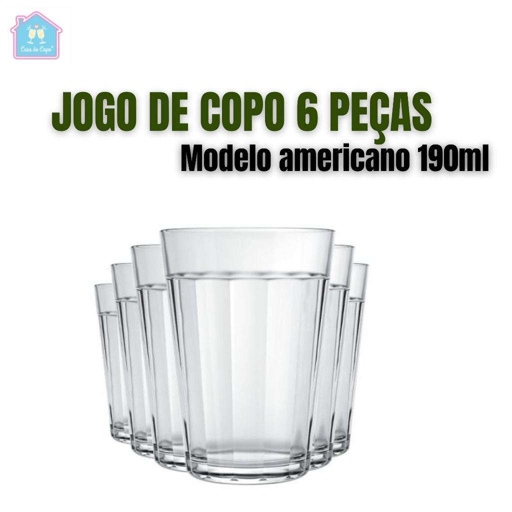 Kit 30 Copos Americano, Lagoinha, Brasileirinho personalizado