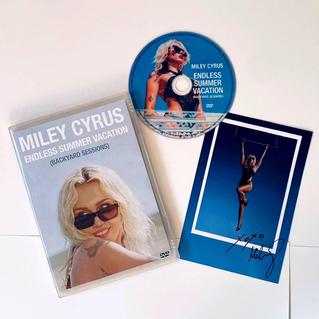 Dvd Miley Cyrus Endless Summer Vacation 2023 Backyard Sessions