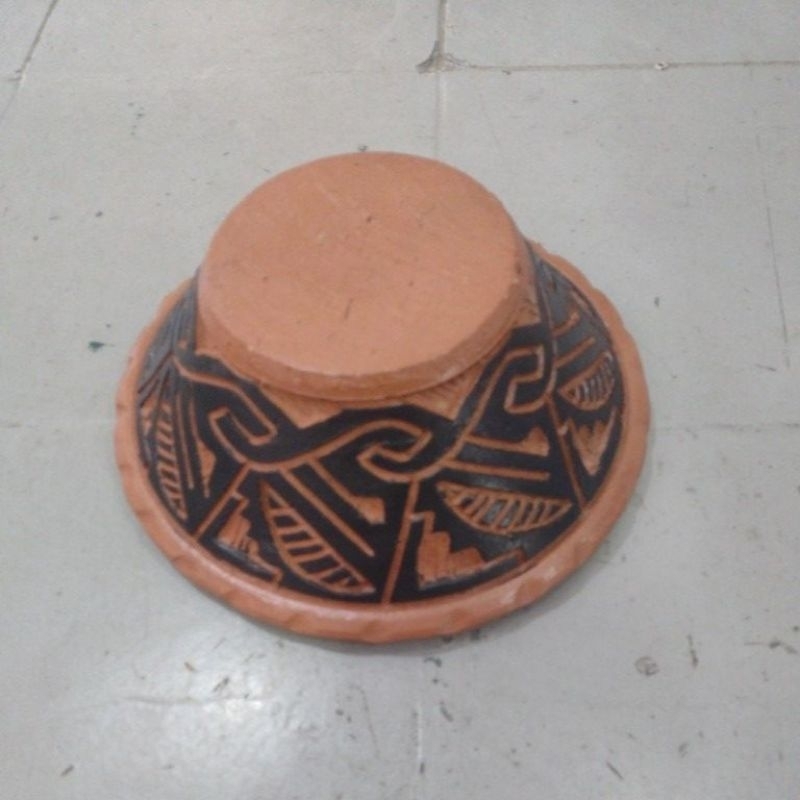 Alguidar Cerâmica Marajoara Cor Preto N5