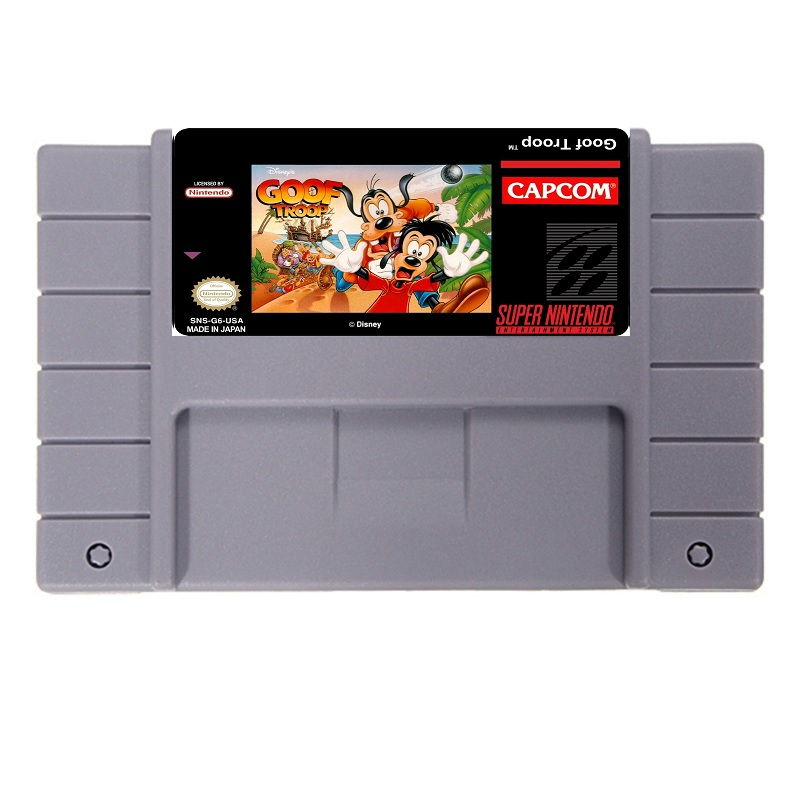 Goof Troop Pateta e Max Legendado em Portugues Disney Super Nintendo Snes