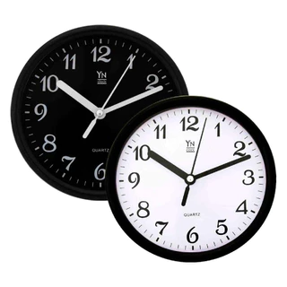 Relógio De Parede Analógico 25cm Decoração Sala Consultório Quarto Pilha AA