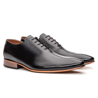 Sapato Social Masculino Estilo Italiano 100% Couro Clássico Wholecut Bigioni