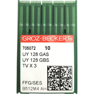 Agulha Para Maquina De Costura Galoneira Cobertura Groz Beckert Uy128 - 10 Unidades