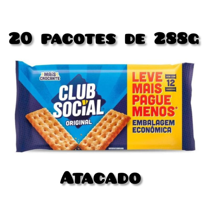 Kit Com Pacotes De Biscoito Salgado Club Social G O Aperitivo