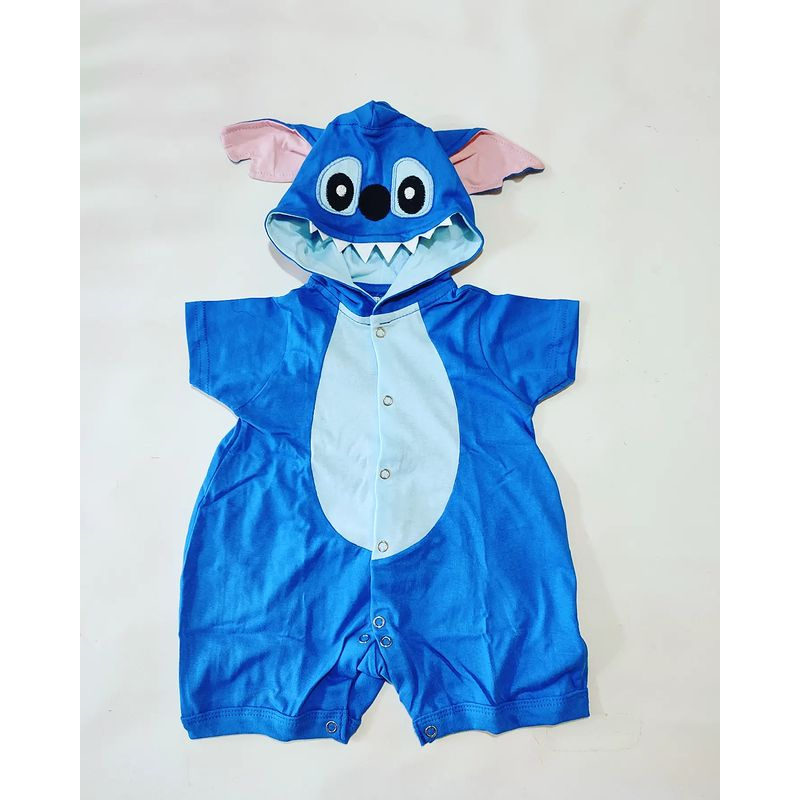Macacão Bebê Stitch Inverno  Roupa Infantil para Bebê Nunca Usado