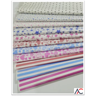 Papel Seda Estampado (fantasia) - Pacote Com 50 Folhas