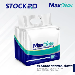Babador Odontológico Contem 100 Unidades Maxclean