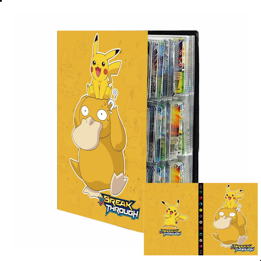 Álbum Cartas Pokémon Ultra Pro - Koraidon & Miraidon - 4 Bolsos